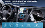 Apple CarPlay & Android Auto Wireless Dongle, Fast Auto-Connect, Compact Plug & Play for iPhone/Android, USB/USB-C, No Delay