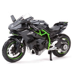 Maisto 1:18 Kawasaki H2 R Ninja Die Cast Vehicles Collectible Hobbies Motorcycle Model Toys