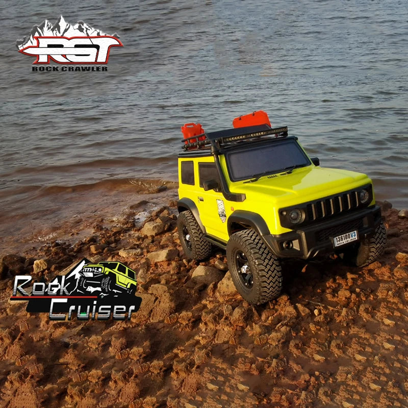 RGT Jimny 1/10 136100V3 Remote Control 4x4 Four-Wheel Drive Anti Real Climbing Off-Road Vehicle RC Adult Toy RTR Version