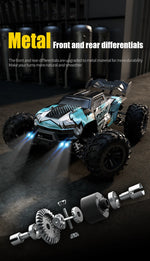 16102PRO Brushless 4WD RC Cars For Adults，1:16 Fast RC Cars With 70KM/H High-Speed Remote Control Car, All Terrain Off-Road Truc