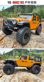 YIKONG YK4082 V3 Professional RC Remote Control Car Model 1:8 Climbing Car 4WD Differential Lock Shifting Off-Road Vehicle 4082