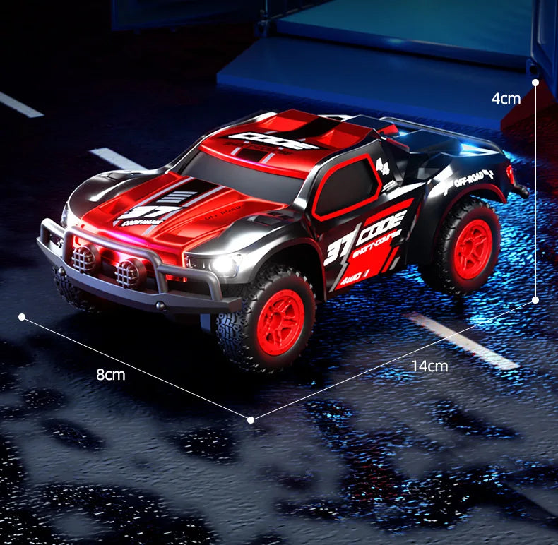 HBToys 1:36 DK3601-3 Rc Car Mini 4WD High Speed Short Truck High Speed Off Road Truck Competitive Racing Toy For Boys Gifts New