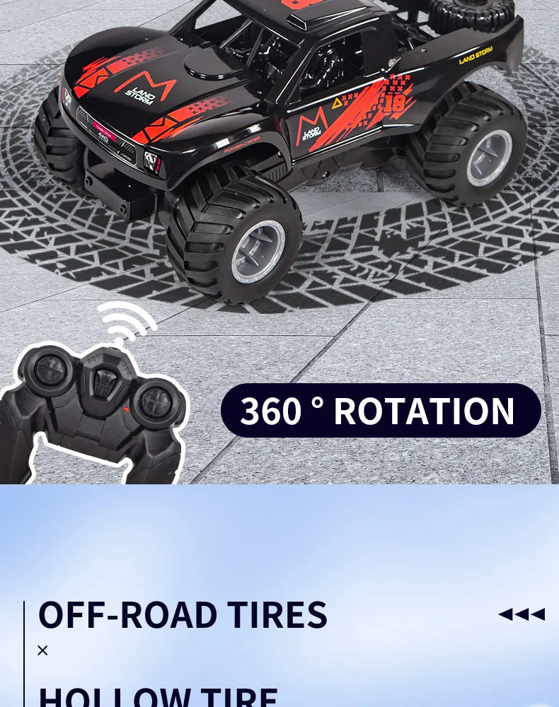 JJRC Q156 4WD 2.4G Amphibious Off-road Climbing RC Flip Stunt Car Racing All-terrain Waterproof Children's RC Toys Gifts