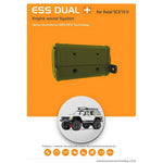 SENSE RC Car Engine Sound Simulator ESS-ONE ESS-DUAL Plus Engine Sound Simulated Module Set for Axial SCX10 SCX10II, RC Cars