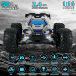 Super Brushless 80KM or 50KM/H 4WD RC Car With LED Remote Control Cars High Speed Drift Racing 4x4 Off Road Truck Kid Adult Toy