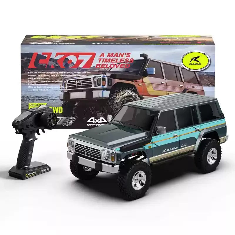 Ralaro Tk07 1/7 Remote Control Electric 4wd Drive Climbing Double-Speed Differential Lock Climbing Off-Road Vehicle Rc Model Car