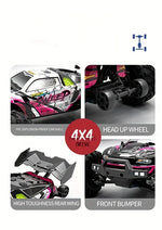 16102PRO Brushless 4WD RC Cars For Adults，1:16 Fast RC Cars With 70KM/H High-Speed Remote Control Car, All Terrain Off-Road Truc