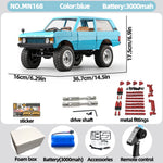 Mangniu MN168 1/12 rc car 280 Motor 4WD Electric RC Off-Road Rock Climbing Truck with Metal Chassis 2.4G  Toy Gift for Boy Adult