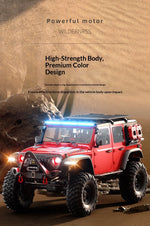 Huangbo Hot Selling 1:10 Remote Control Off Road Vehicle The Second Generation Upgraded Full Scale Climbing Vehicle Remote Car