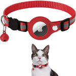 Reflective Breakaway Cat Collar with AirTag Holder