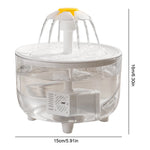 Automatic Cat Water Fountain — 1.2L Quiet USB Filtered Drinking Fountain