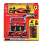 Bburago 1:43 F1 Red Bull Racing RB20 2024 #1 Verstappen #11 Perez DIY Pit House Alloy Car Die Cast Model Toy Collectible SF24