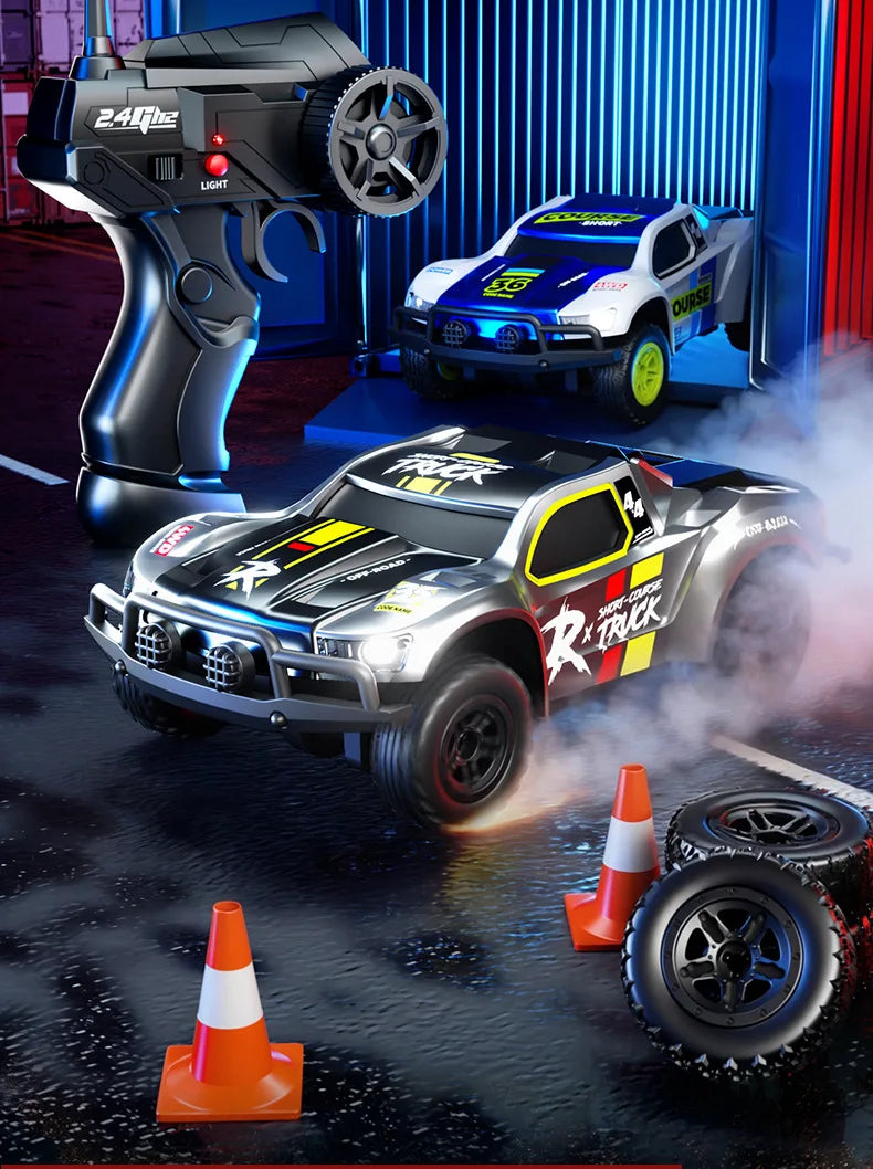 HBToys 1:36 DK3601-3 Rc Car Mini 4WD High Speed Short Truck High Speed Off Road Truck Competitive Racing Toy For Boys Gifts New