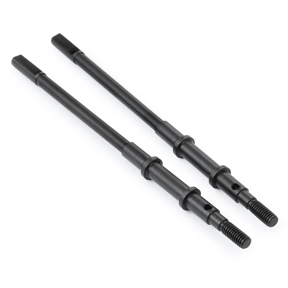 YEAHRUN RC Car Drive Shafts Hard Steel Front&Rear Axle CVD Drive Shafts for 1/10 RC Crawler Axial SCX10 II 90046 Upgrade Parts