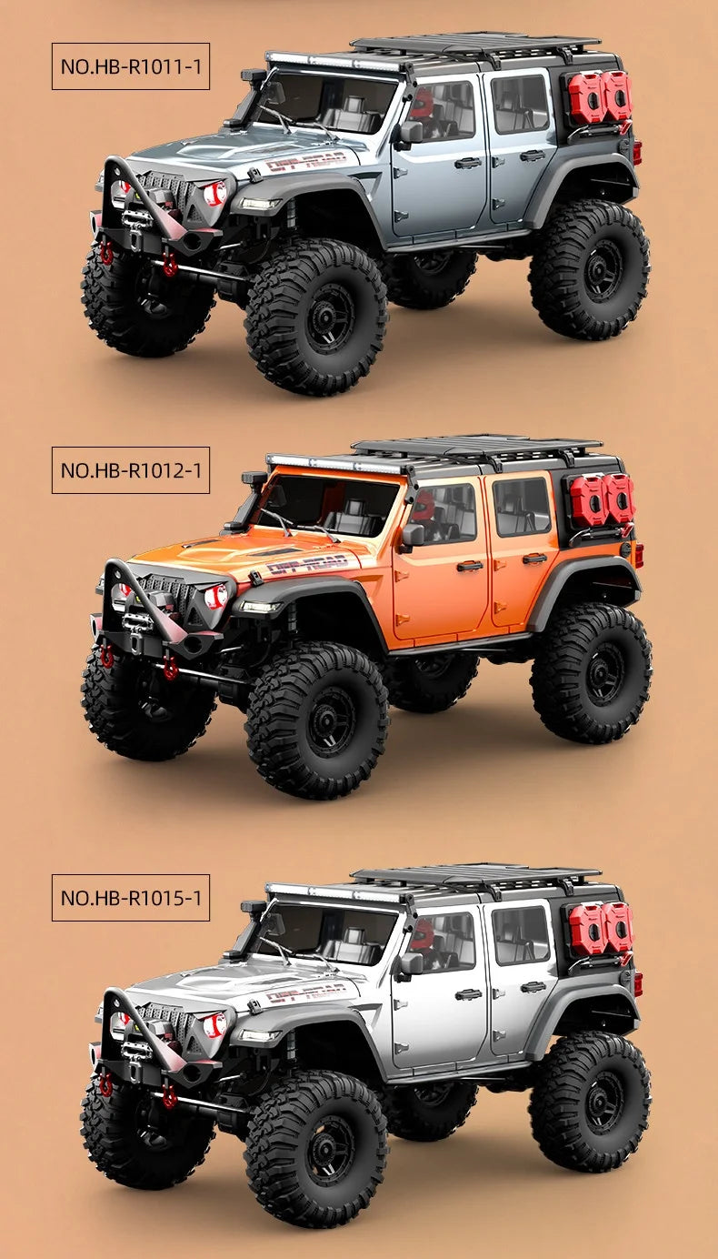 Huangbo Hot Selling 1:10 Remote Control Off Road Vehicle The Second Generation Upgraded Full Scale Climbing Vehicle Remote Car