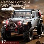 Huangbo Hot Selling 1:10 Remote Control Off Road Vehicle The Second Generation Upgraded Full Scale Climbing Vehicle Remote Car