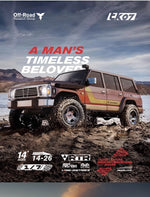 Ralaro Tk07 1/7 Remote Control Electric 4wd Drive Climbing Double-Speed Differential Lock Climbing Off-Road Vehicle Rc Model Car