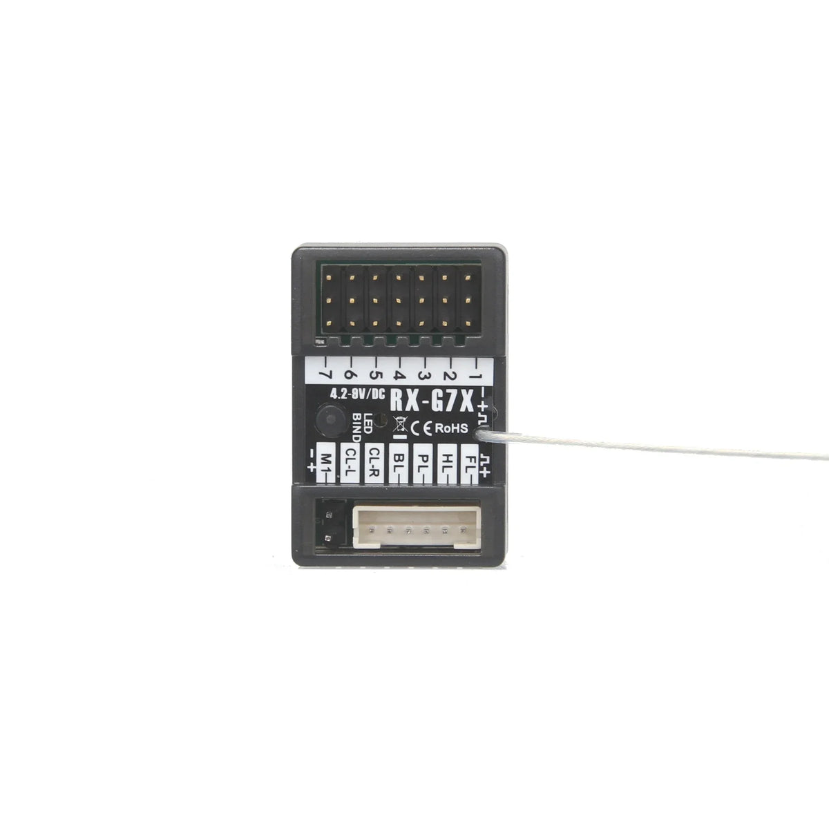 NEEBRC 2322 2600KV Brushless Motor AM32 45A ESC 21g Servo 7CH Transmitter 6 Pin Receiver for 1/12 RC Car Crawler MN99S MN78 MN82