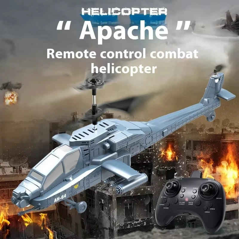 2.4G RC Helicopter Altitude Hold LED Lights Rechargeable Crash-Proof Simulation Aircraft Model Kids Beginner Toy Gift