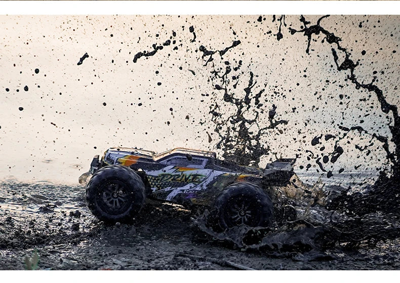 16102PRO Brushless 4WD RC Cars For Adults，1:16 Fast RC Cars With 70KM/H High-Speed Remote Control Car, All Terrain Off-Road Truc