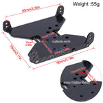 Carbon Fiber Chassis Skid Plate Transmission Plate for 1/10 RC Crawler Car Axial SCX10 Capra 1.9 UTB F9 AXI03004 Upgrade Parts