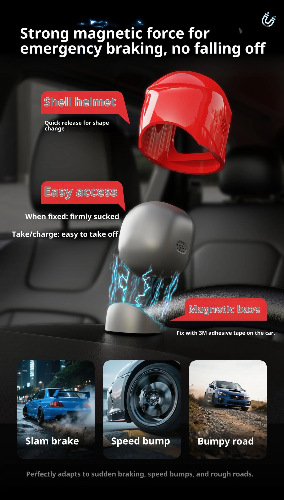 Your Car'S New Best Friend Interactive Electronic Pet With Mood Expressions For Drive Fun Trendy Toy