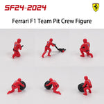 Bburago 1:43 F1 Red Bull Racing RB20 2024 #1 Verstappen #11 Perez DIY Pit House Alloy Car Die Cast Model Toy Collectible SF24
