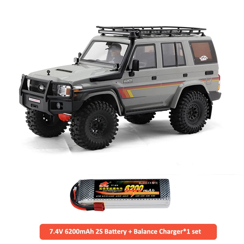 RGT EX86190 LC76 1/10 2.4G RC Cars Electric Remote Control 4WD Model Car Crawler Rock Buggy Off-road  2 Speed Shift Gift EX86120