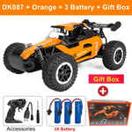 Latitude-25 4WD Remote Control Car 1:16 Scale - High Speed RC Drift Car with LED Lights, 2.4GHz All Terrain Off-Road Rock Crawler, Electric Toy Vehicle Gift for Boys and Kids