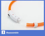 USB Rechargeable LED Safety Collar for Pets