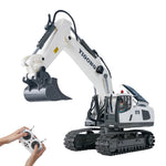Rc Excavator Bulldozer Truck Toys for Boy 2.4G Remote Control Dumper Engineering Vehicle Tractor Crawler Birthday Gift Child