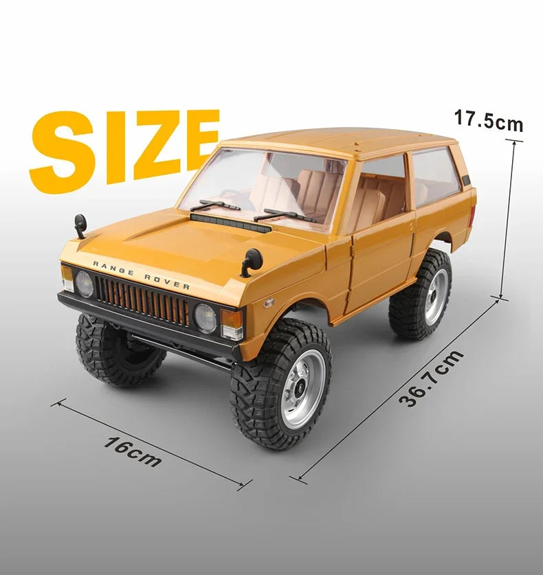 Mangniu MN168 1/12 rc car 280 Motor 4WD Electric RC Off-Road Rock Climbing Truck with Metal Chassis 2.4G  Toy Gift for Boy Adult