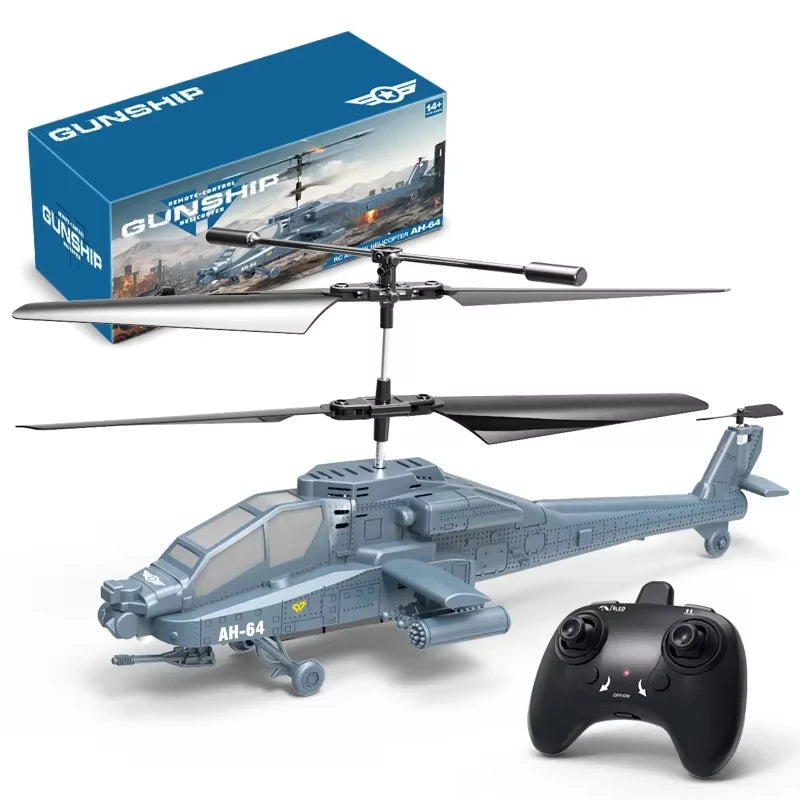 2.4G RC Helicopter Altitude Hold LED Lights Rechargeable Crash-Proof Simulation Aircraft Model Kids Beginner Toy Gift