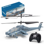 2.4G RC Helicopter Altitude Hold LED Lights Rechargeable Crash-Proof Simulation Aircraft Model Kids Beginner Toy Gift