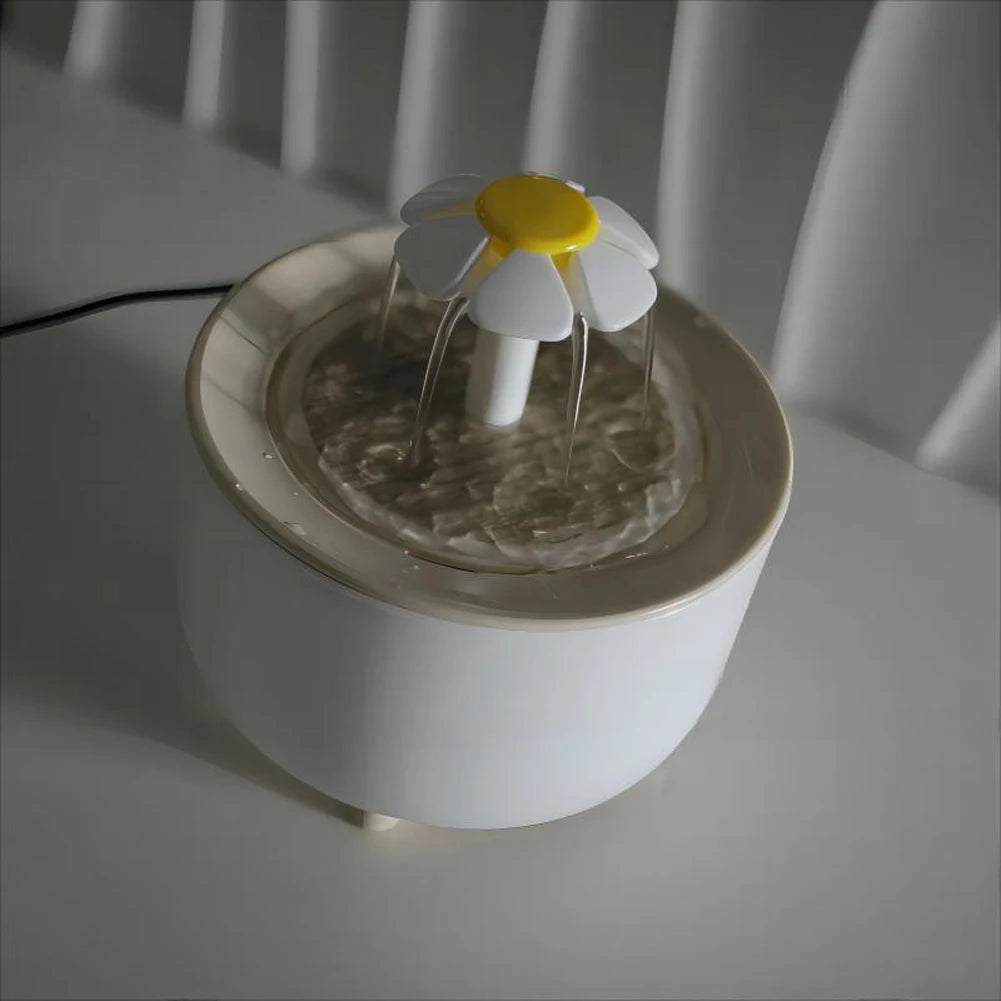 Automatic Cat Water Fountain — 1.2L Quiet USB Filtered Drinking Fountain
