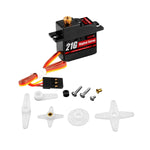 NEEBRC 2322 2600KV Brushless Motor AM32 45A ESC 21g Servo 7CH Transmitter 6 Pin Receiver for 1/12 RC Car Crawler MN99S MN78 MN82