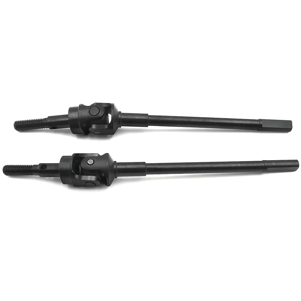 YEAHRUN RC Car Drive Shafts Hard Steel Front&Rear Axle CVD Drive Shafts for 1/10 RC Crawler Axial SCX10 II 90046 Upgrade Parts
