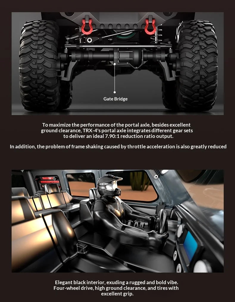 Huangbo Hot Selling 1:10 Remote Control Off Road Vehicle The Second Generation Upgraded Full Scale Climbing Vehicle Remote Car
