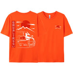 JDM Racing Graphic Tee — Oversized 100% Cotton Unisex T-Shirt