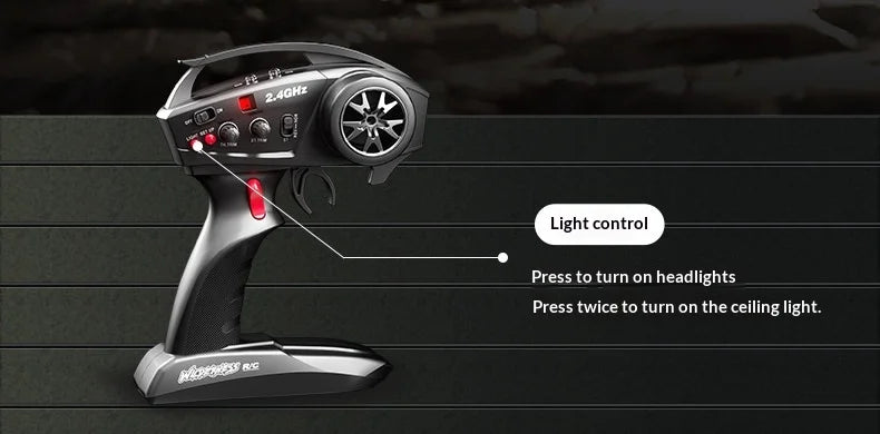Huangbo Hot Selling 1:10 Remote Control Off Road Vehicle The Second Generation Upgraded Full Scale Climbing Vehicle Remote Car