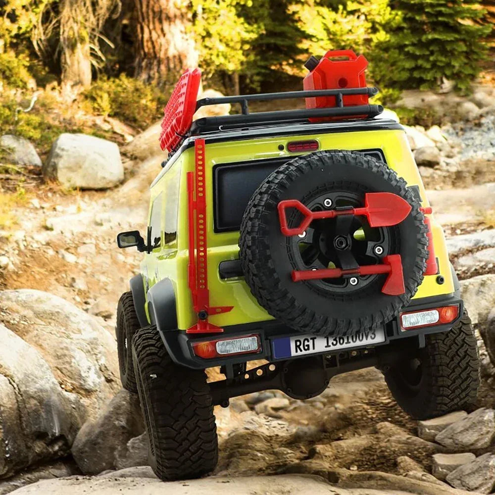 RGT Jimny 1/10 136100V3 Remote Control 4x4 Four-Wheel Drive Anti Real Climbing Off-Road Vehicle RC Adult Toy RTR Version