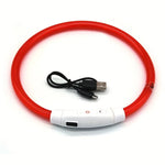 USB Rechargeable LED Safety Collar for Pets