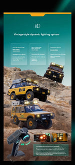Range Rover FMS 1/10 FCX10 Camel Cup 4WD Edition Car Official Licensed Product Simulation Electric brushed Remote Control Climbing Off Road Vehicle