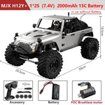 MJX Hyper Go H12Y+ 1/12 4WD RC Car Professional Off-Road Racing 12km/H Sensored Brushless Motor 2.4G Remote Control Cars Truck