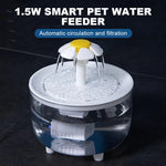 Automatic Cat Water Fountain — 1.2L Quiet USB Filtered Drinking Fountain