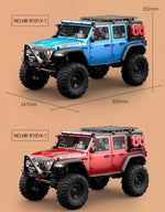Huangbo Hot Selling 1:10 Remote Control Off Road Vehicle The Second Generation Upgraded Full Scale Climbing Vehicle Remote Car