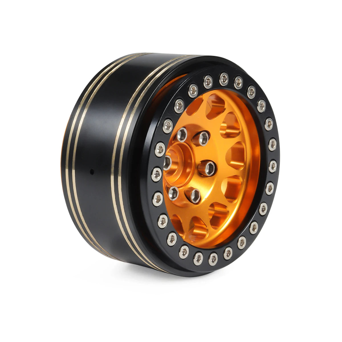 95g/PCS Brass Weights Beadlock Ring Fits 1.9 Inch Wheel Rims for RC Rigs Crawler SCX10 Pro Capra TRX4 VS4-10 Element Enduro TF2