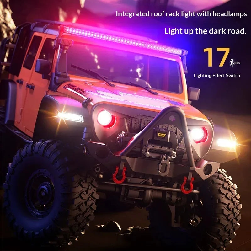 Huangbo Hot Selling 1:10 Remote Control Off Road Vehicle The Second Generation Upgraded Full Scale Climbing Vehicle Remote Car