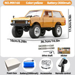 Mangniu MN168 1/12 rc car 280 Motor 4WD Electric RC Off-Road Rock Climbing Truck with Metal Chassis 2.4G  Toy Gift for Boy Adult