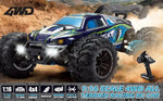 Super Brushless 80KM or 50KM/H 4WD RC Car With LED Remote Control Cars High Speed Drift Racing 4x4 Off Road Truck Kid Adult Toy